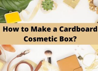 Cardboard Cosmetic Box