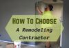 How To Choose a Remodeling Contractor