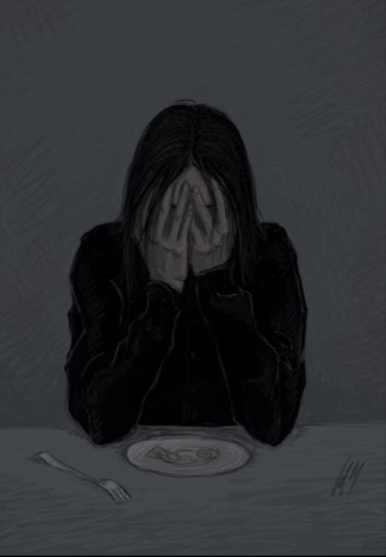 depression drawings with deep meaning