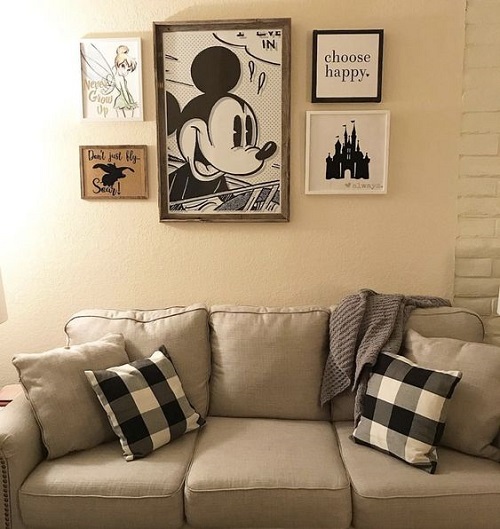 Disney Home Decor for Adults - Disney Living room Wall Decor