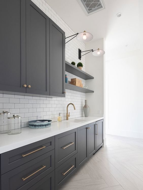 Kitchen Floor Tile Ideas With Dark Cabinets - small kitchen floor tile ideas with dark cabinet