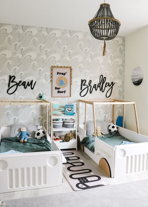 Twin Toddler Bedroom Ideas - twin toddler bedroom idea boy