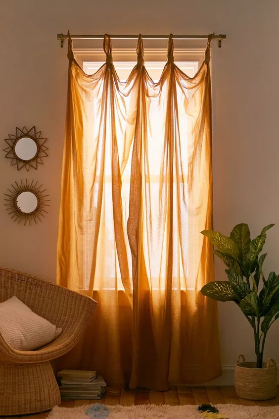 Bohemian Living Room Curtains - Boho Living Room Curtain Ideas