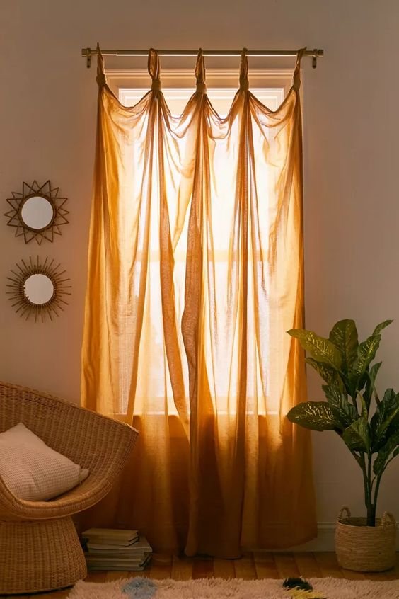 Bohemian Living Room Curtains - Boho Living Room Curtain Ideas