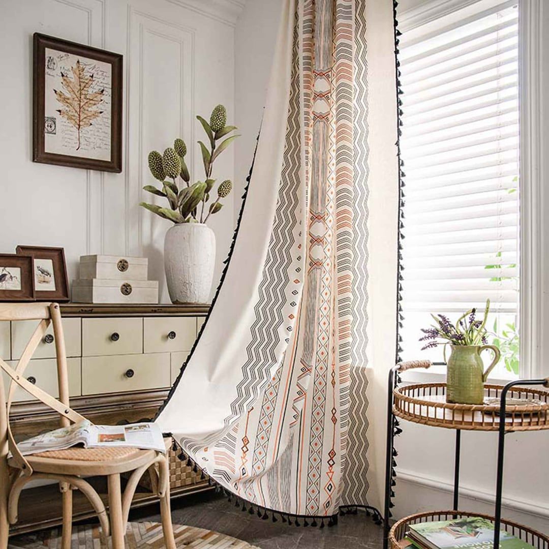 Bohemian Living Room Curtains - Boho Style Living Room Curtains Ideas