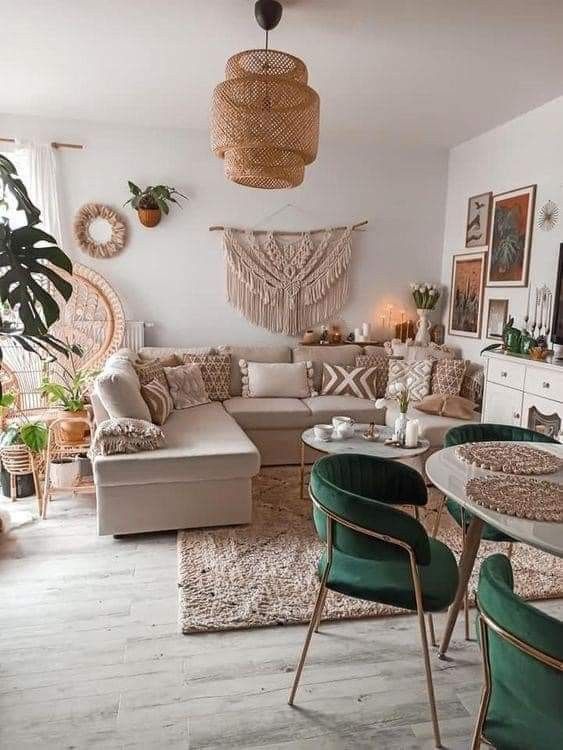 Bohemian Living Room Decor - Boho Style Living Room Ideas