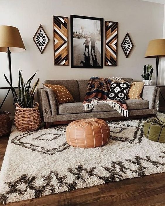 Bohemian Living Room Decor - Modern Boho Living Room Decor Ideas