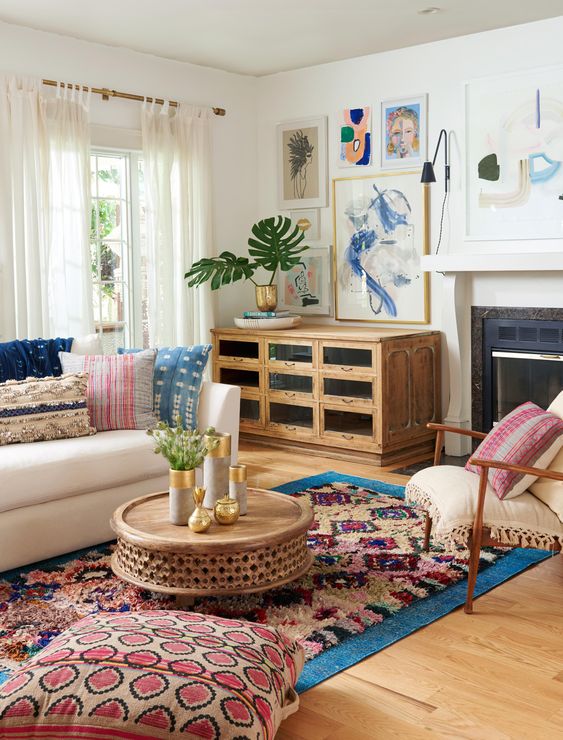 Bohemian Living Room Ideas - Boho Style Living Room Ideas