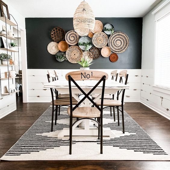 Boho Dining Room Wall Decor - Beautiful Boho Dining Room Idea