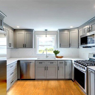 Grey Two Tone Kitchen Cabinets - Adorable Two Tone Kitchen Cabinets