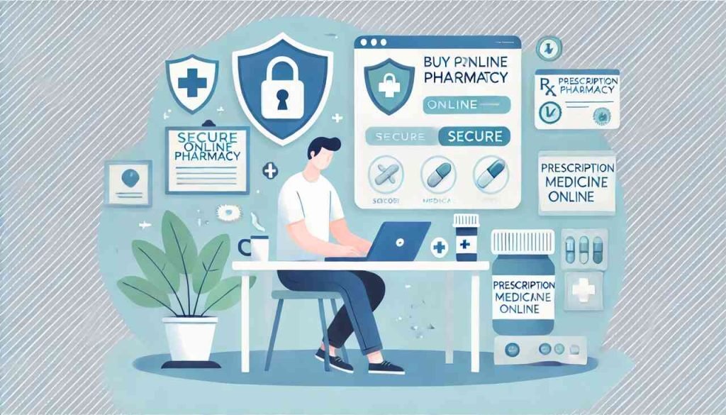 How to Safely Buy Prescription Medications Online: A Guide for First-Time Buyers Person buying prescription medications online in a safe and trusted environment.