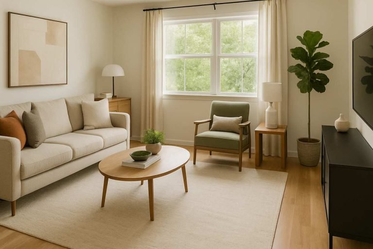 Best Living Room Layout Ideas That Maximize Style, Flow, and Function Modern living room layout with stylish and functional design