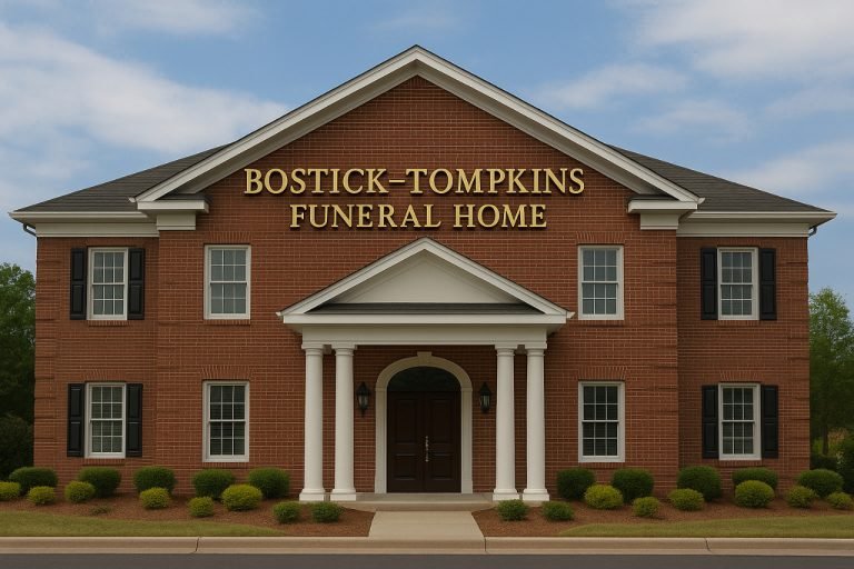 bostick tompkins funeral home obits: Latest Obituaries Brick facade of Bostick Tompkins Funeral Home with columns and landscaping