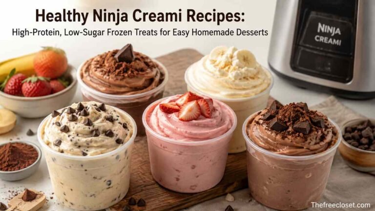 Healthy Ninja Creami recipes with high-protein, low-sugar frozen desserts