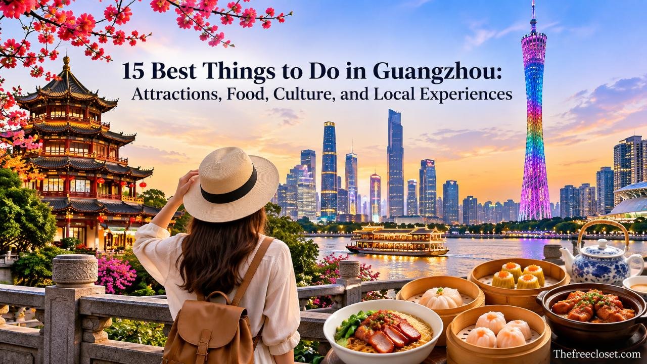 Best things to do in Guangzhou with Canton Tower, Cantonese food, and cultural attractions